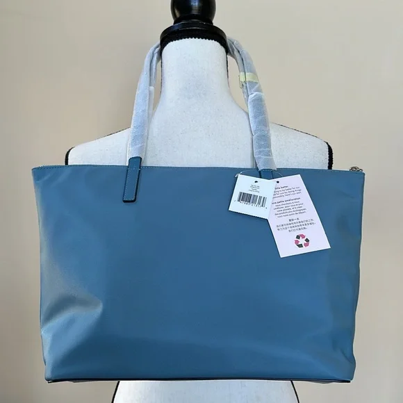 KATE SPADE HAYDEN NIAGARA NYLON TOP ZIP TOTE - Picture 13 of 15